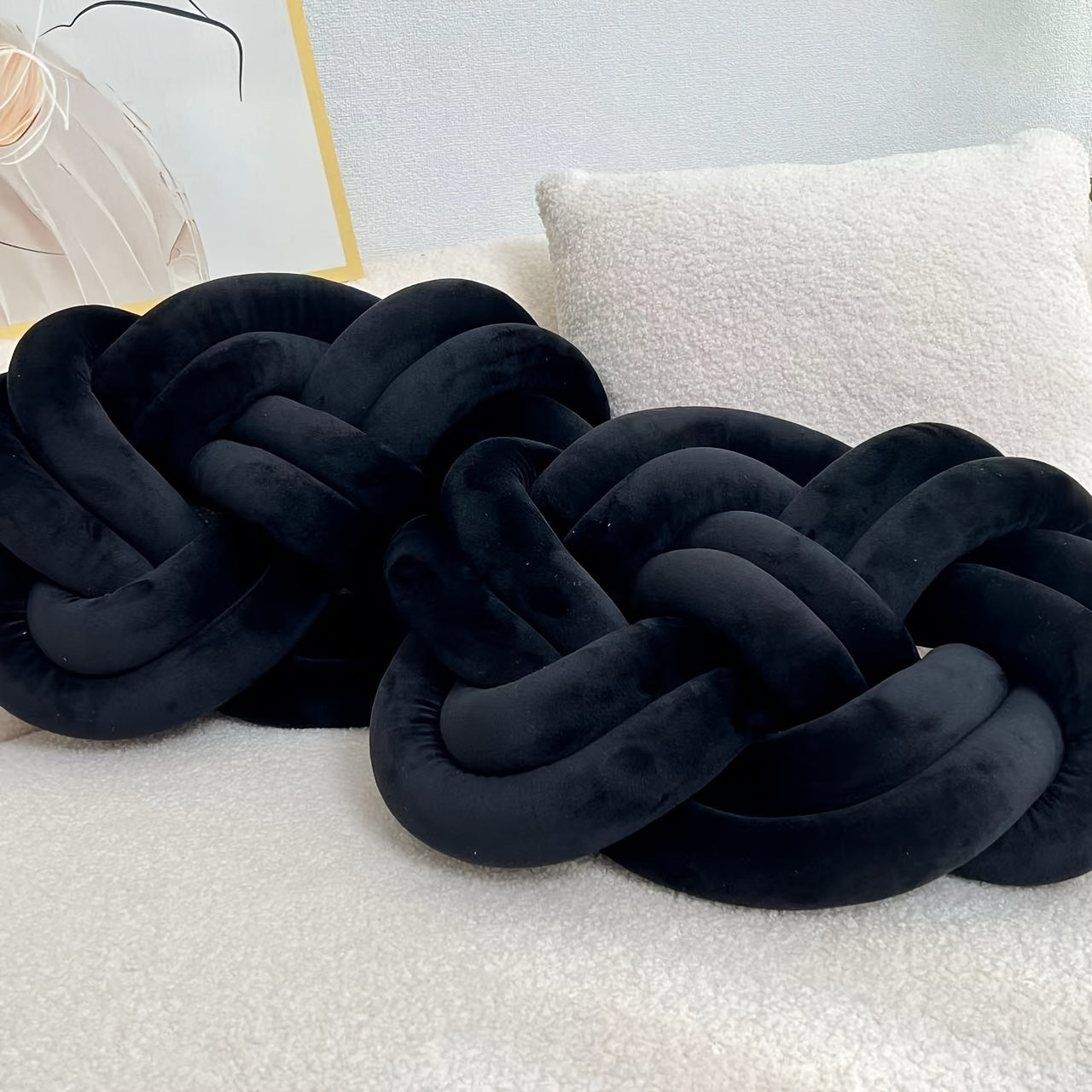 Brehn | ComfortCloud Kissen - Luxuriöse weiche Kissen mit Knopfdesign