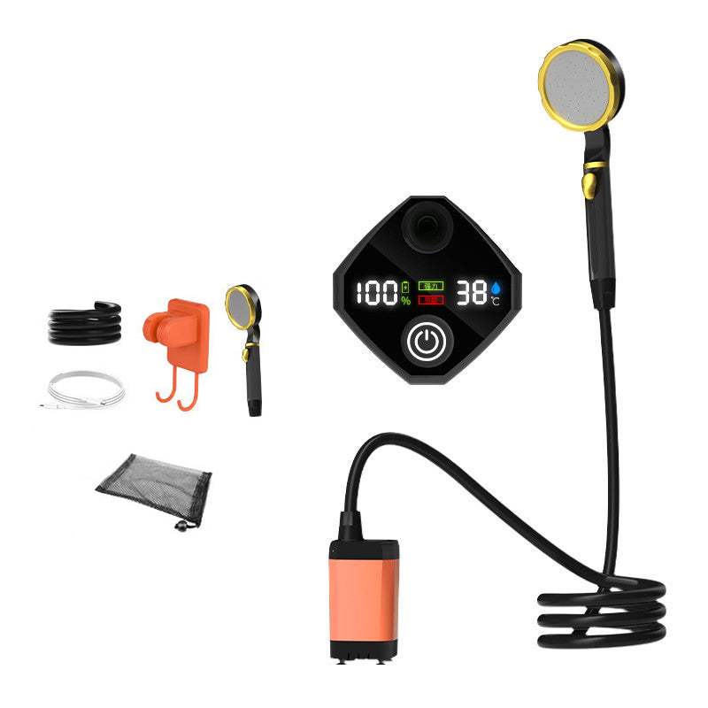 Brehn | Tragbare wiederaufladbare Outdoor Camping Duschpumpe