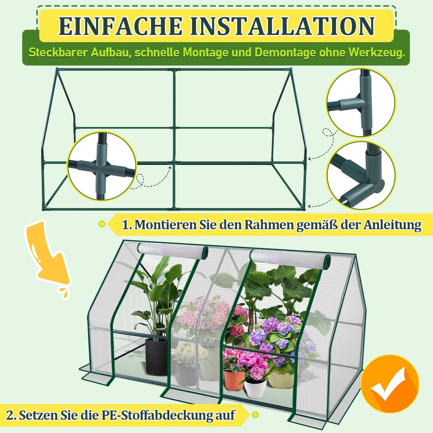 Gewächshaus Tomatengewächshaus Treibhaus | Brehn
