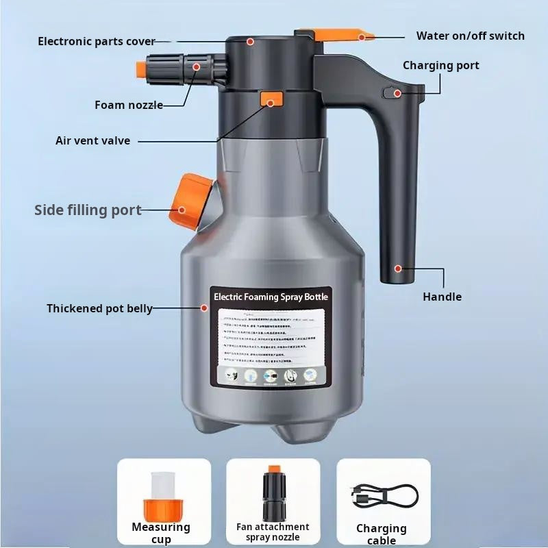 Elektrische Schaumsprüherflasche 2L | Brehn