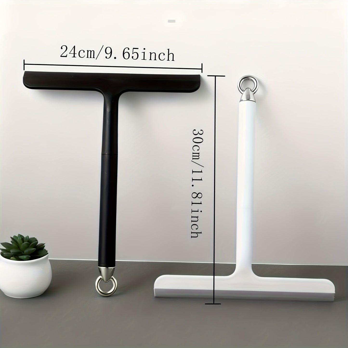 Duschabzieher aus Silikon | 24 cm breite Klinge | Brehn
