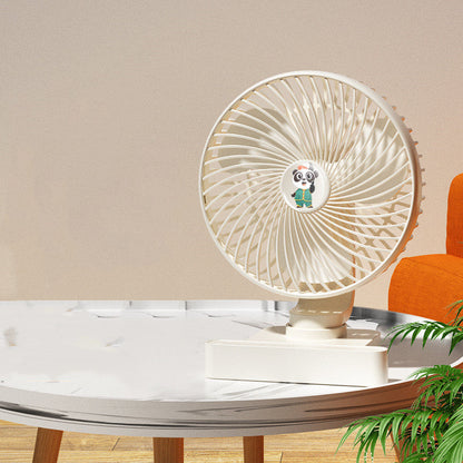 Tragbarer Home Desktop Ventilator Ladegerät Direkte Steckdose | Brehn