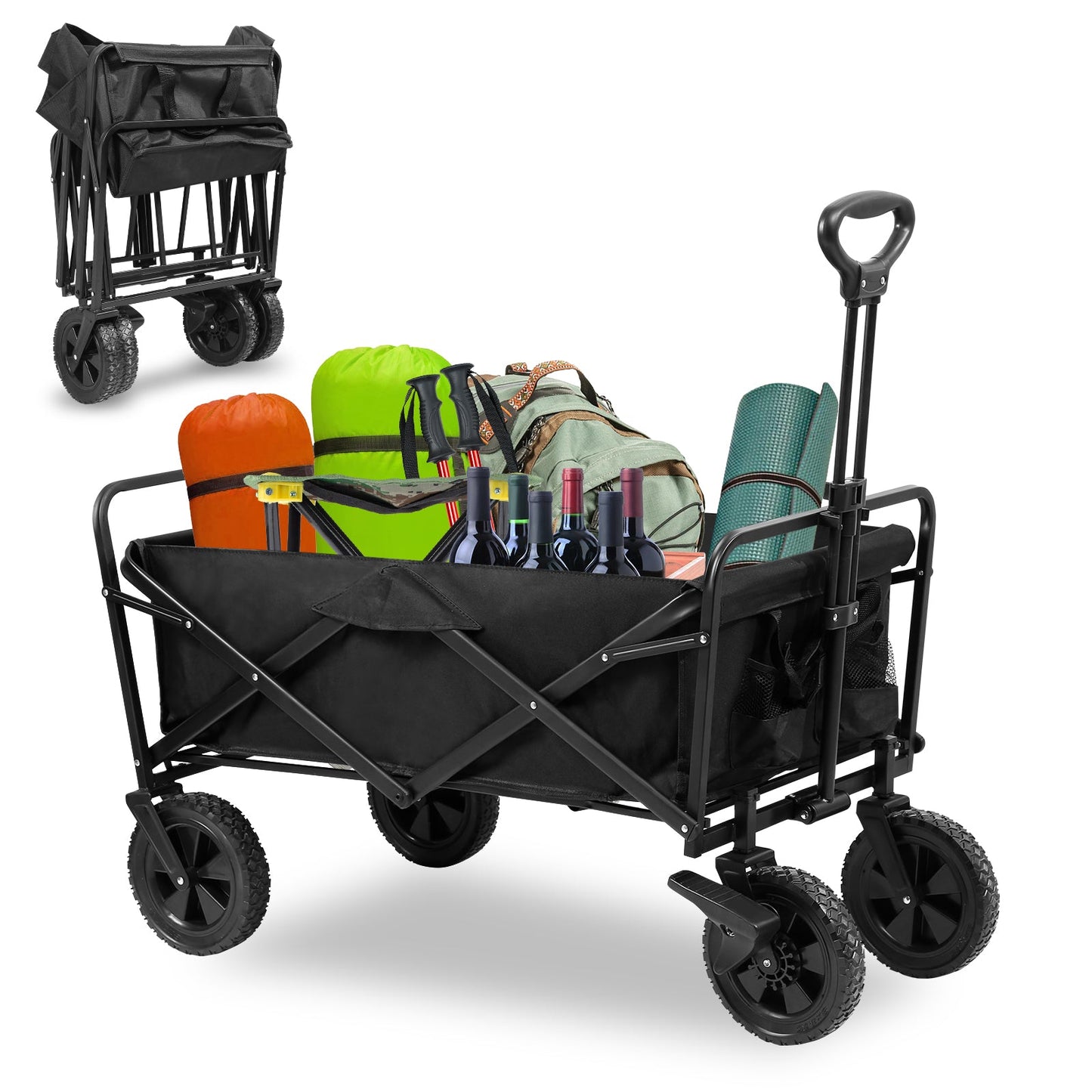 Bollerwagen Kippwagen Transportwagen 100kg Belastbarkeit | Brehn