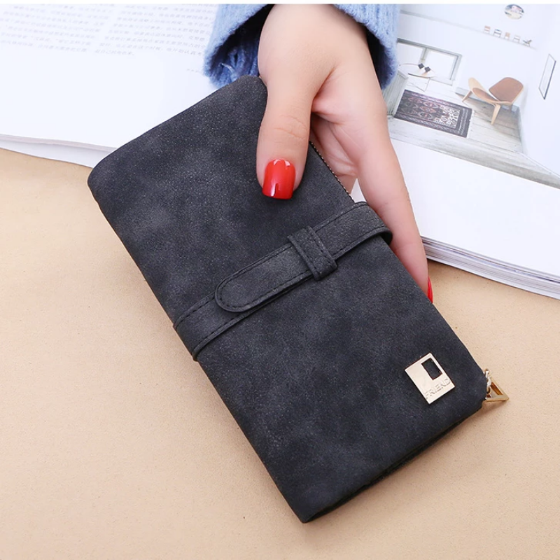 Lange doppelte Klappbrieftasche für Frauen | Brehn