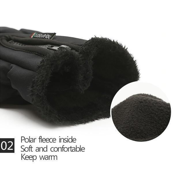 Warme wasserdichte Touchscreen-Handschuhe