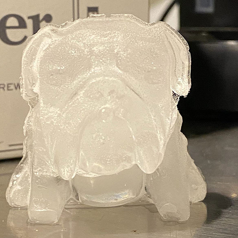 Brehn | Kreative Bulldogge-Eisform aus Silikon