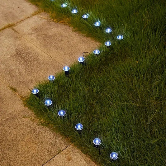 LumaTerra – 15er-Pack Solar-Gartenweglichter