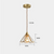 Brehn | Design Pendelleuchte Buntglas
