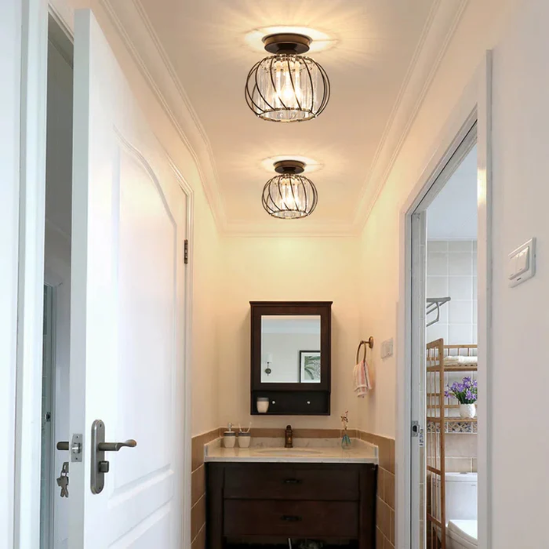 Brehn | Moderne Glas-Deckenleuchte