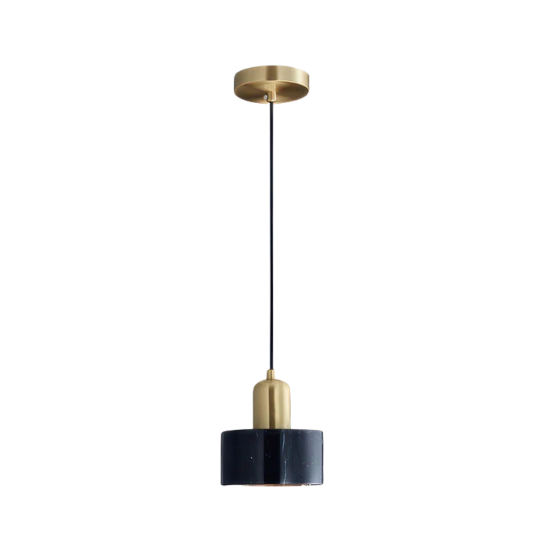 Brehn | Design Pendelleuchte mit Goldakzent