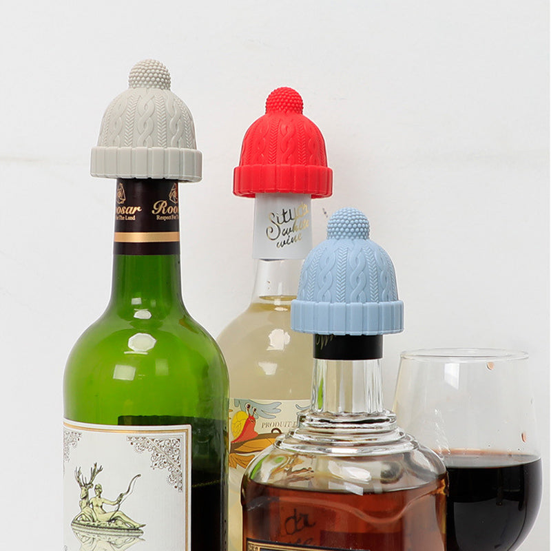 Kreativer Hut Silikon-Weinflaschenstopper | Brehn