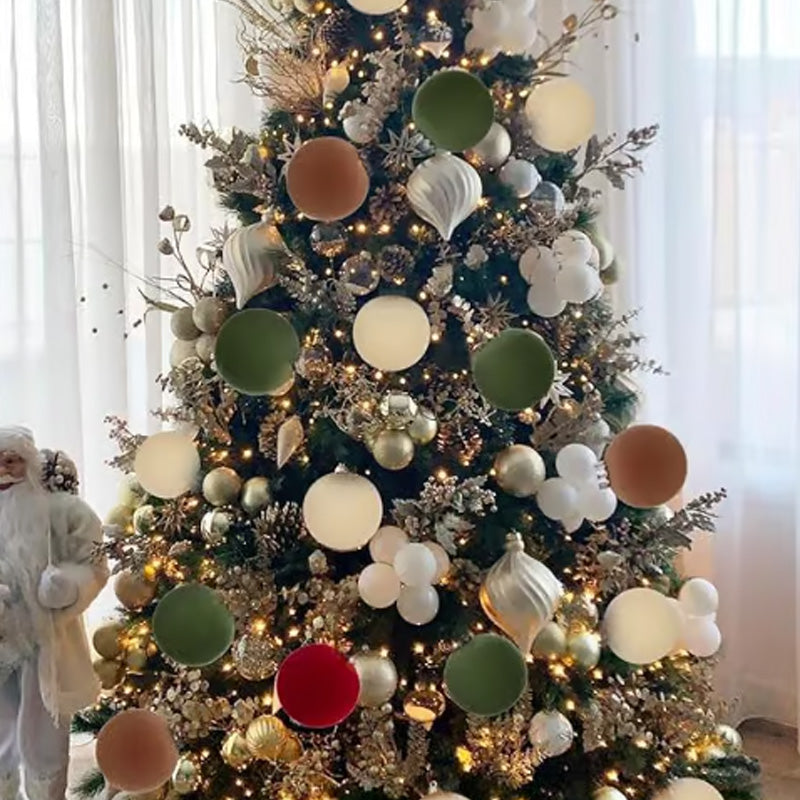 Brehn | Samt Weihnachtsornamente. 12 Stück