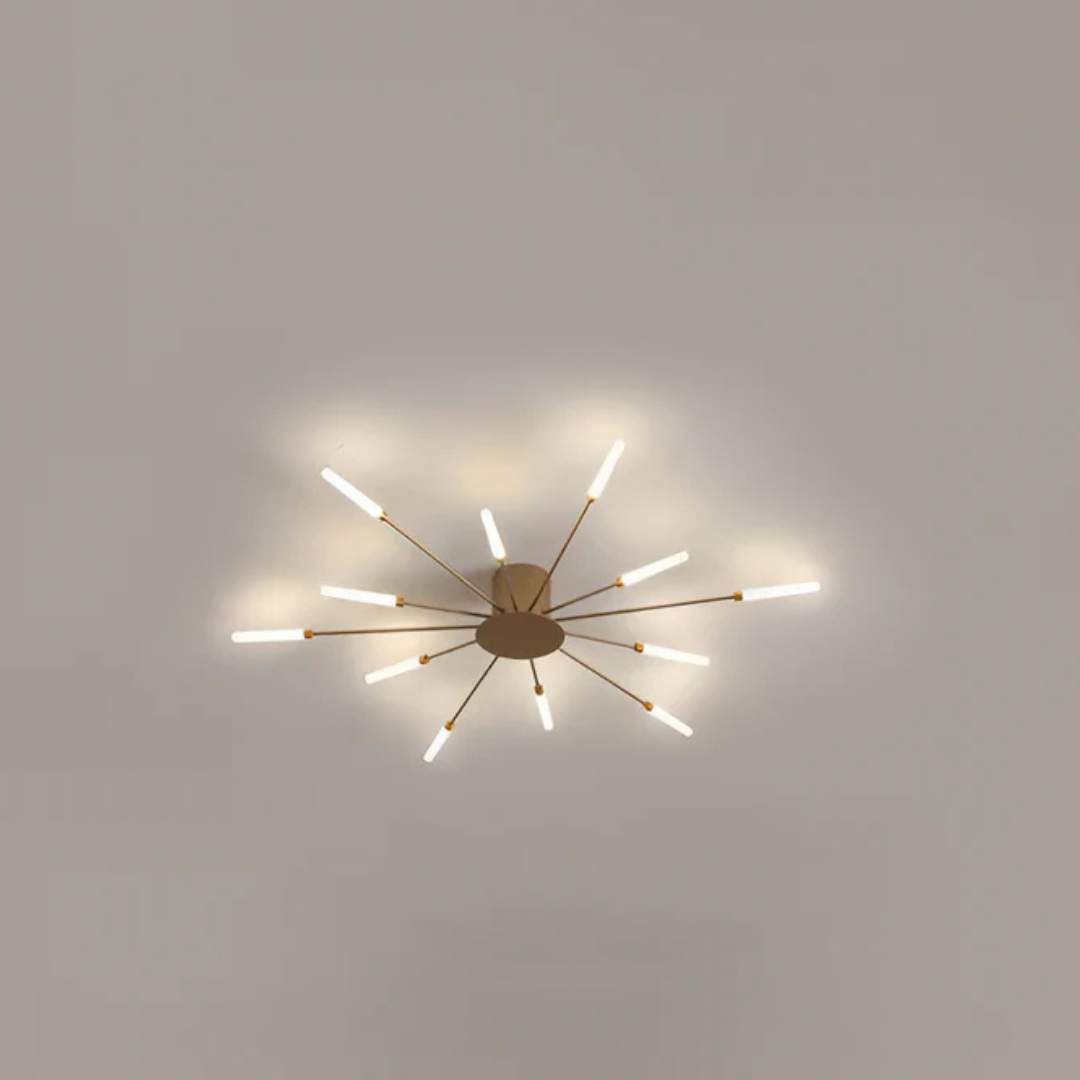 Brehn | Luxuriöse LED-Deckenlampe | Stilvolles Deckenlicht für das Wohnzimmer