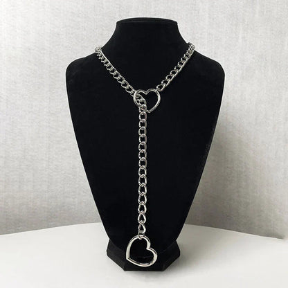 Gothic-Punk-Herzkette