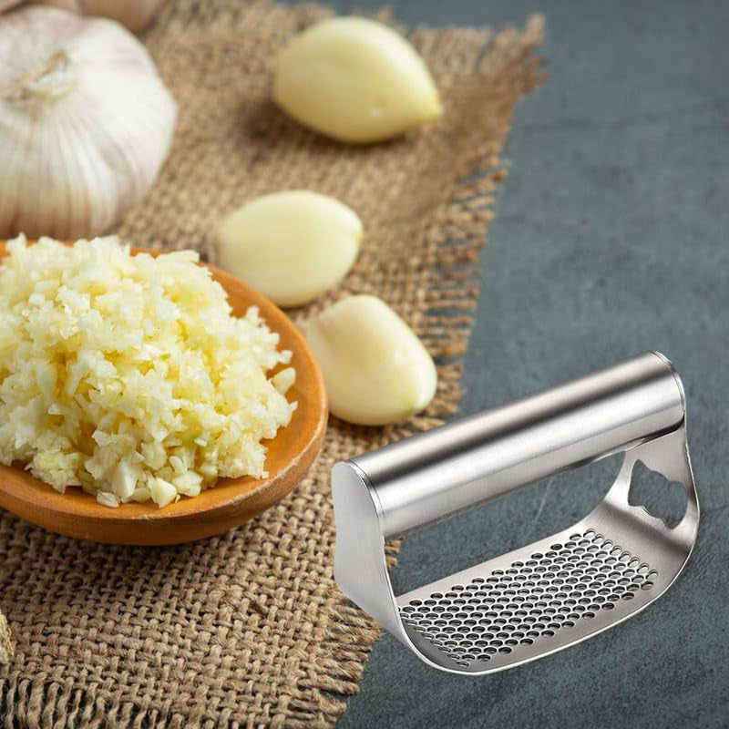 Neuer Knoblauchpresser aus Edelstahl | Brehn
