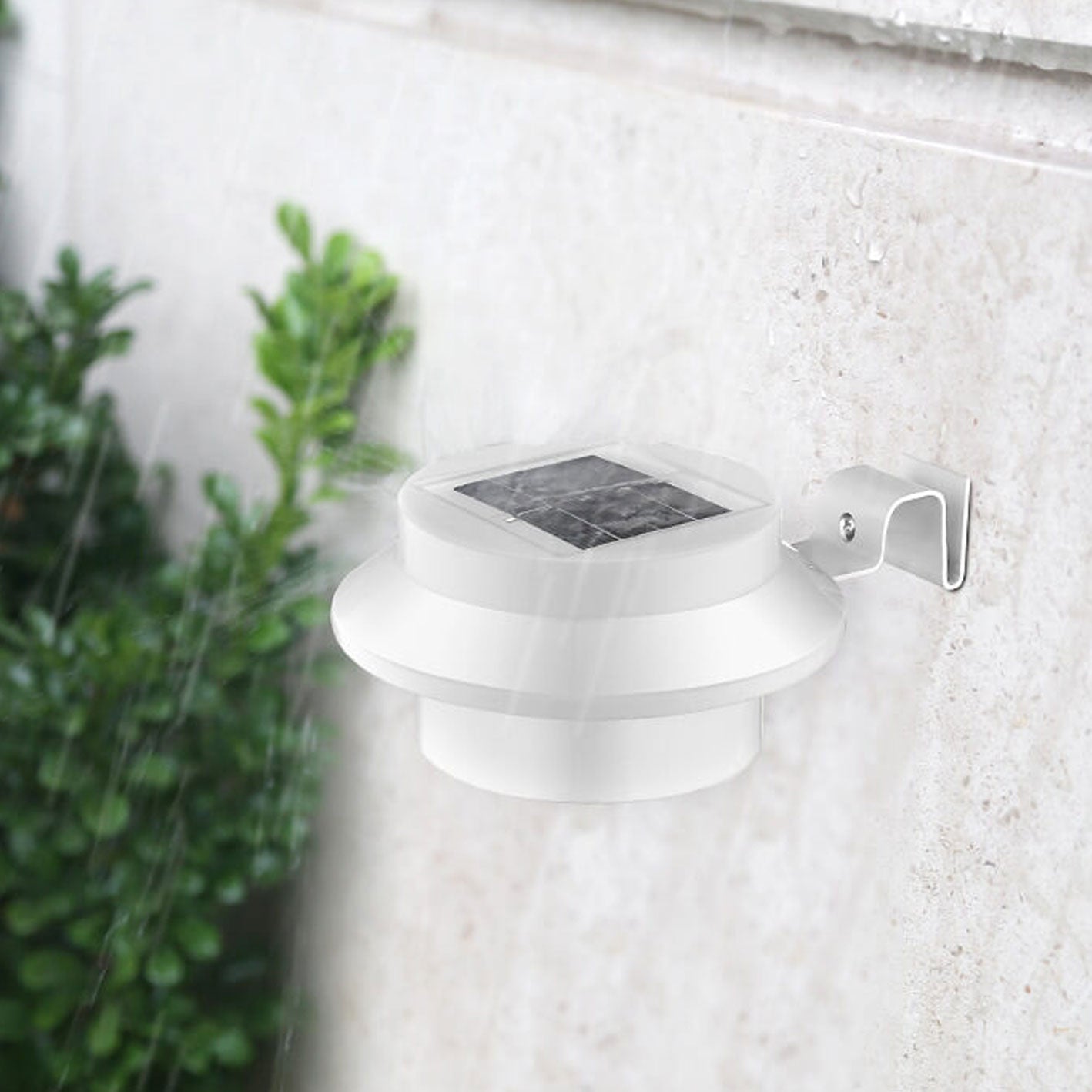 Solarzylinder-LED-Außen-Wasserdichte-Zaun-Wand-Sconces-Lampe | Brehn