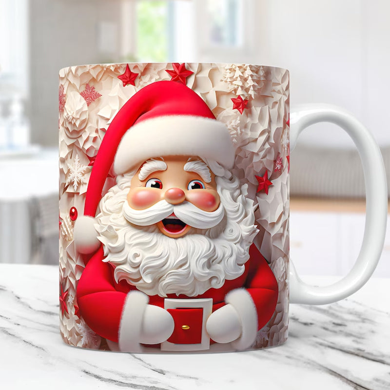 Brehn | 3D Weihnachts Inflated Becher Wrap