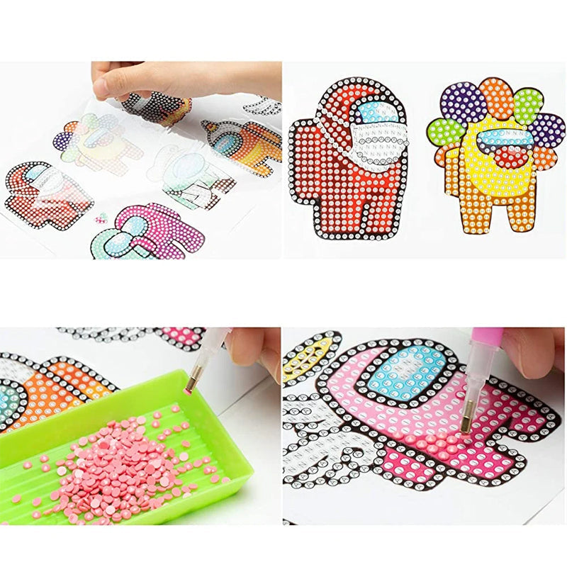 Brehn | DIY Cartoon-Diamantmalerei für Kinder