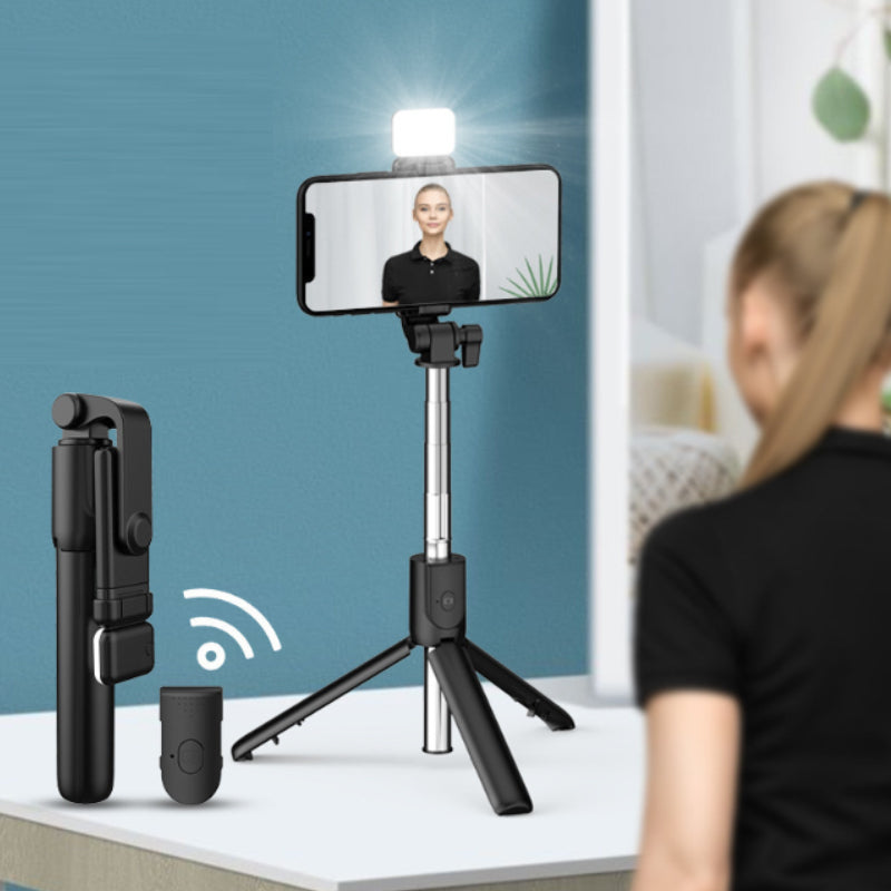 Brehn | 6 In 1 Drahtloser Bluetooth Selfie Stick