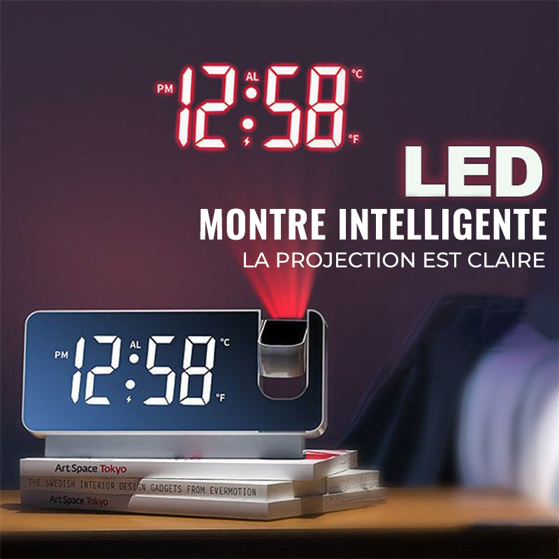 Intelligente digitale Projektionsuhr | Brehn