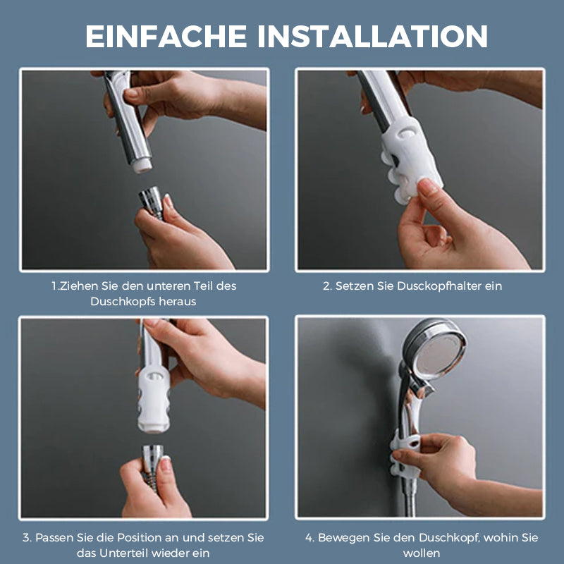 Freihändiger Duschkopfhalter | Brehn