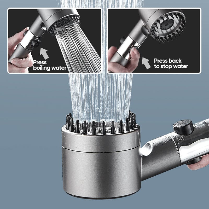 Multifunktionaler Hochdruck-Duschkopf-Set | Brehn