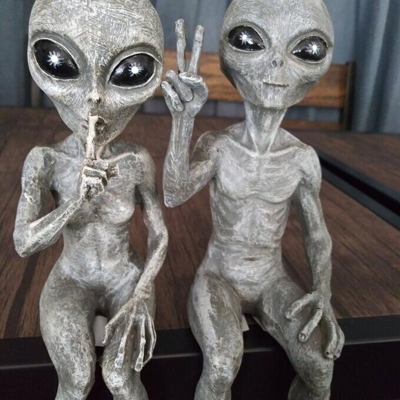 Alien Garten Statue | Brehn