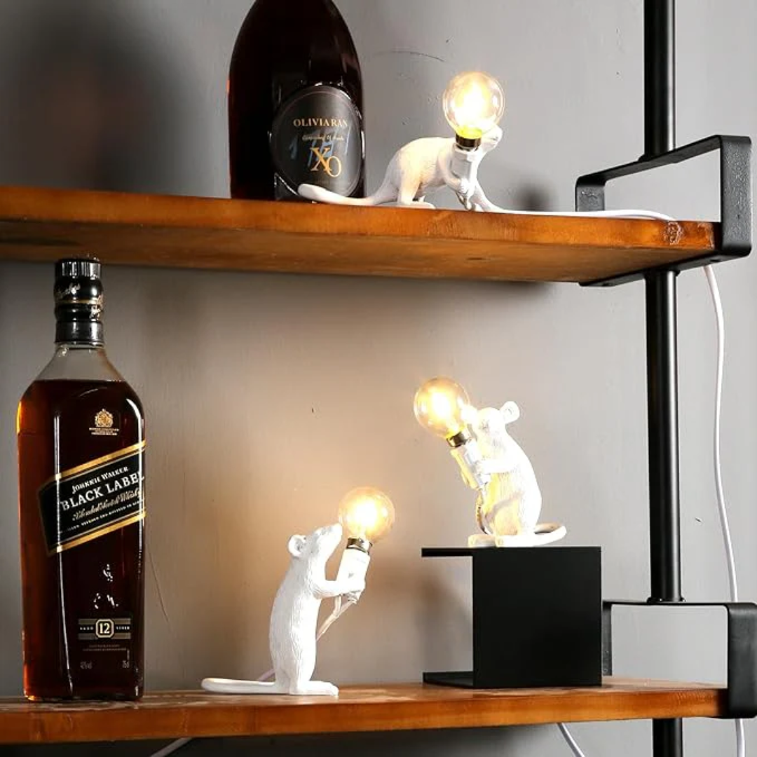 Brehn | Moderne Maus LED Tischlampe