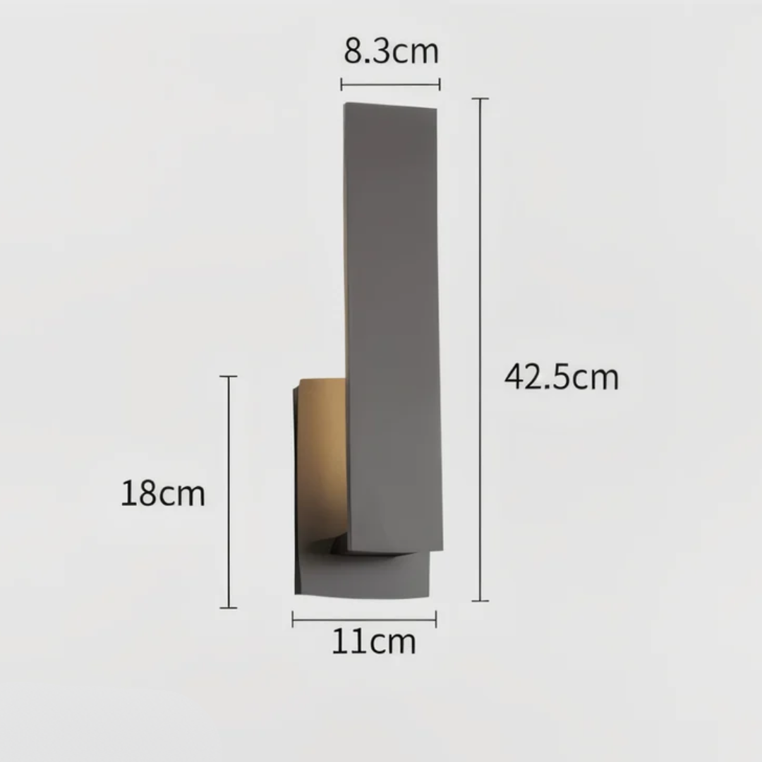 Brehn | Minimalistische LED-Außenleuchte