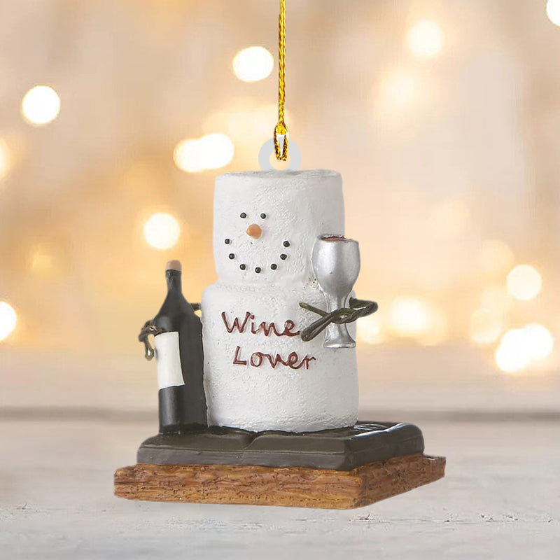 Brehn | Lustige Schneemann Weihnachtsbaum Anhänger