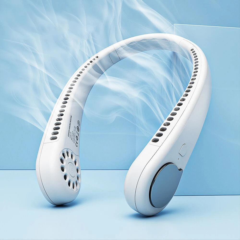 Tragbarer Halsventilator, bladeless Halsventilator wiederaufladbar | Brehn
