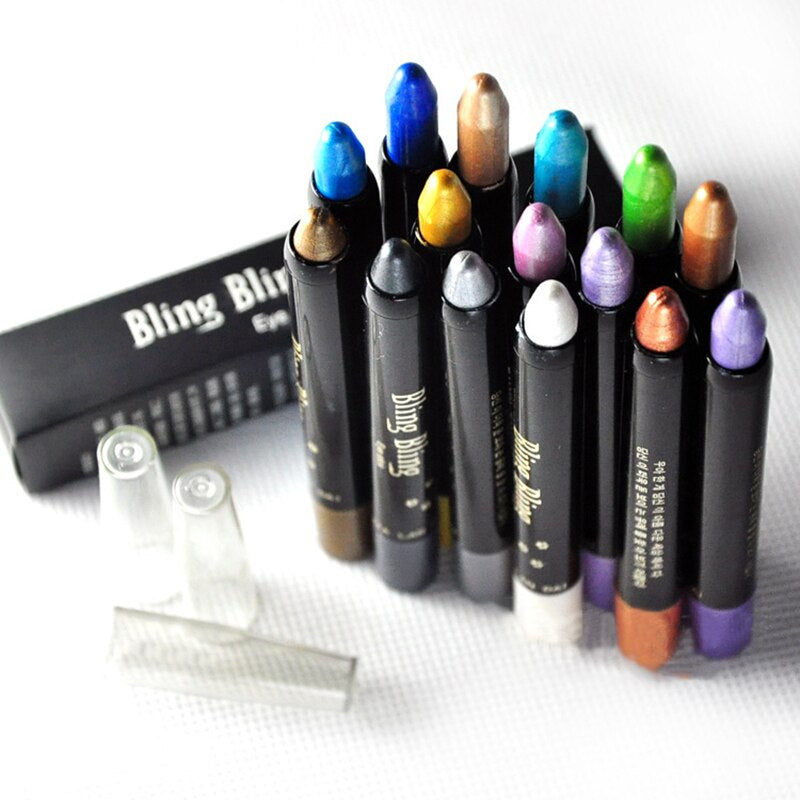 15-Farben-Highlighter-Lidschattenstift