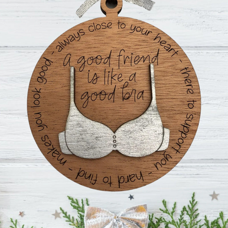 Brehn | Lustiges Weihnachts-Bra-Ornament