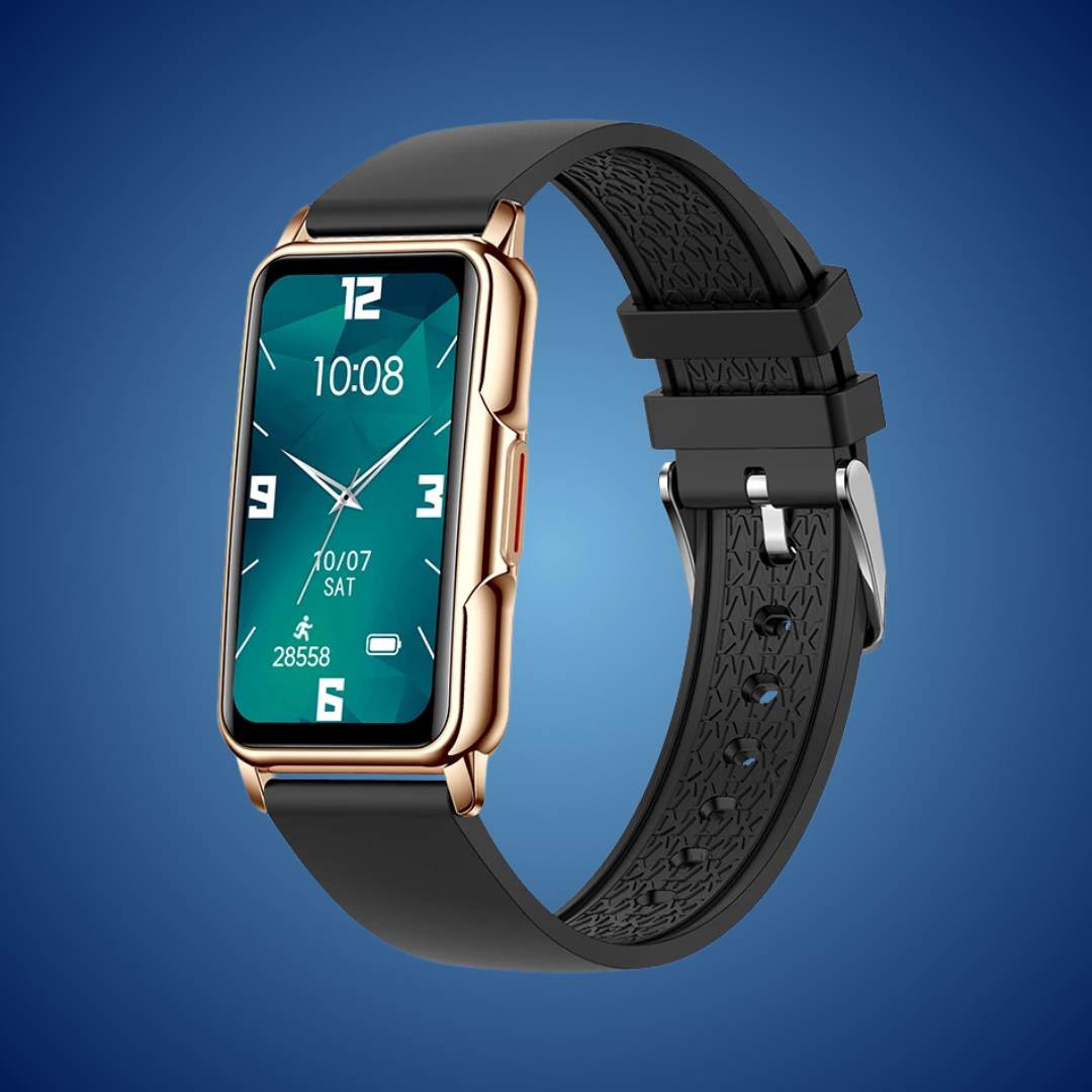 Elegante Smartwatch für den Alltag | Gesundheitsüberwachung - Langlebiges Design - Nahtlose ganztägige Konnektivität Brehn