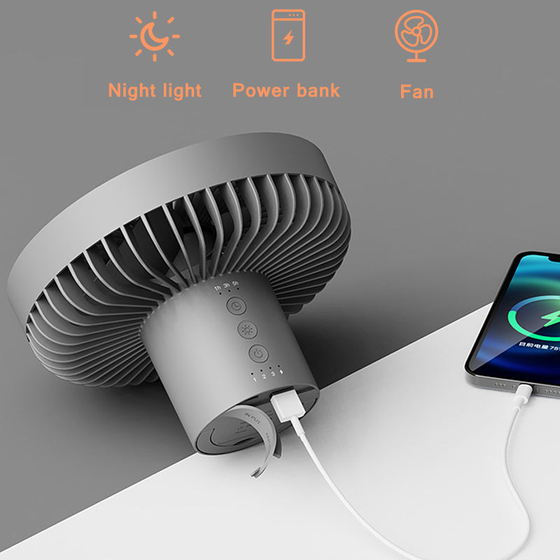 3-in-1 Smart Tragbarer Ventilator | Brehn