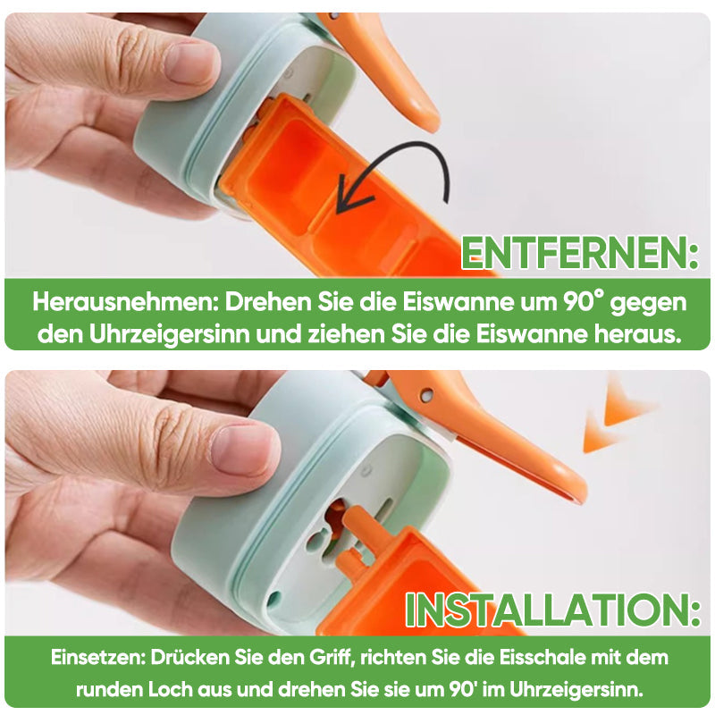 Eiswürfelform zum Pressen | Brehn