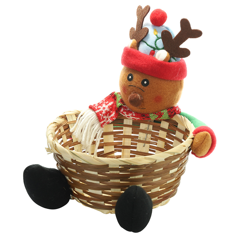Brehn | Weihnachten Süßigkeiten Geflochtener Korb