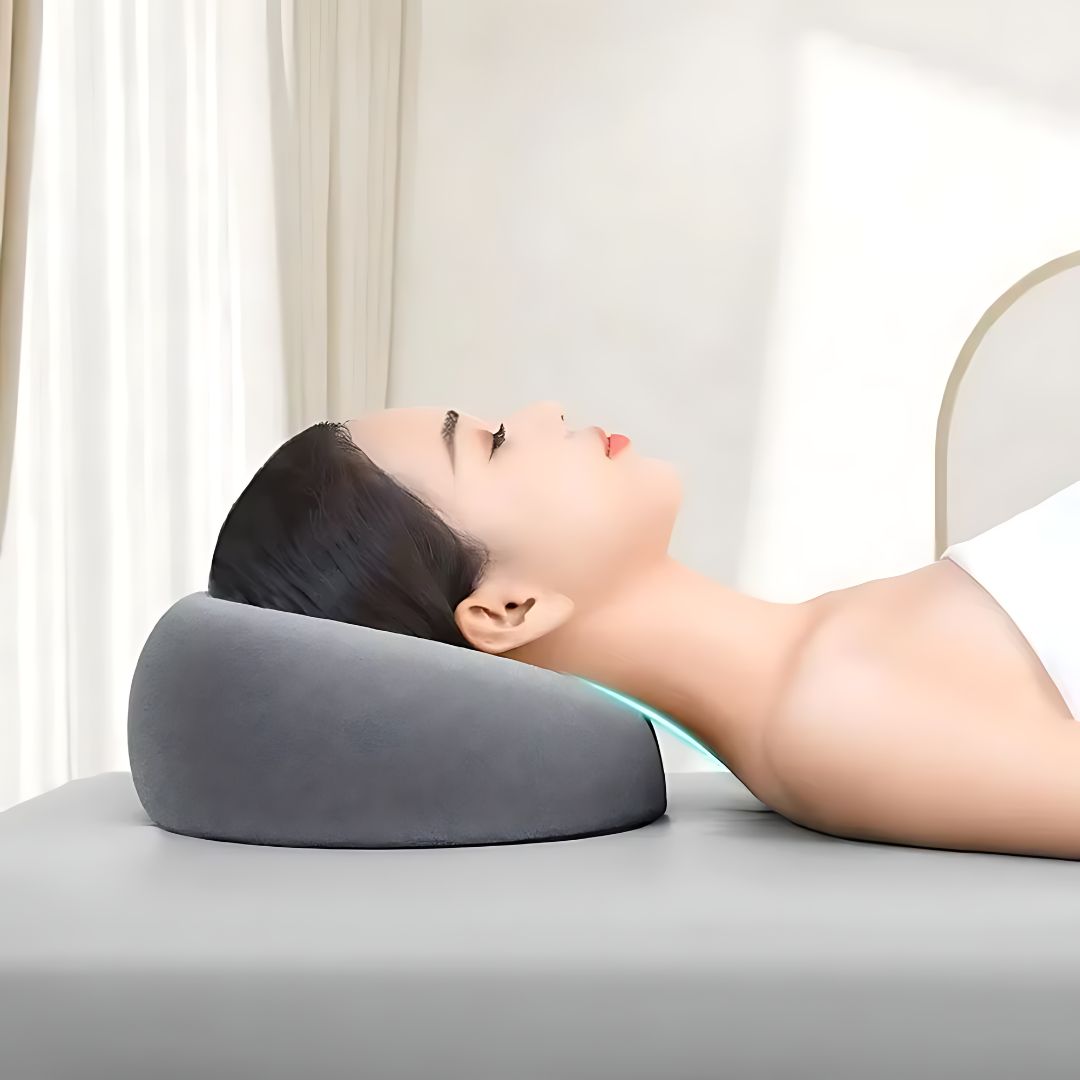 FaceEase | Face-Down-Kissen – Druckentlastungsunterstützung – Konturiertes Memory-Schaum – Ideal für Massage, Schönheit & Bauchschlaf Brehn