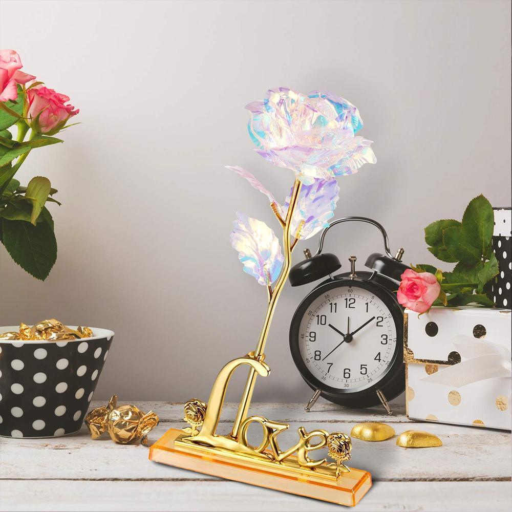 Bunte Galaxy Rose mit Liebe | Brehn