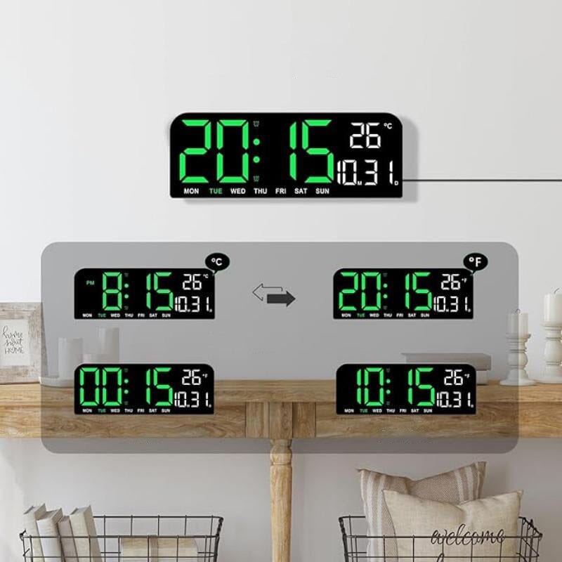 LED Digitalwecker | Brehn