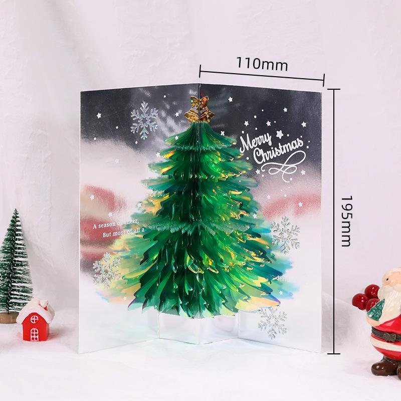 Brehn | Handgemachte 3D-Weihnachtsgrußkarte