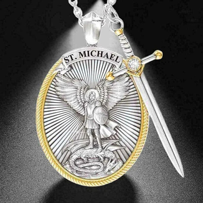 Anhänger mit Schutzengel Michael