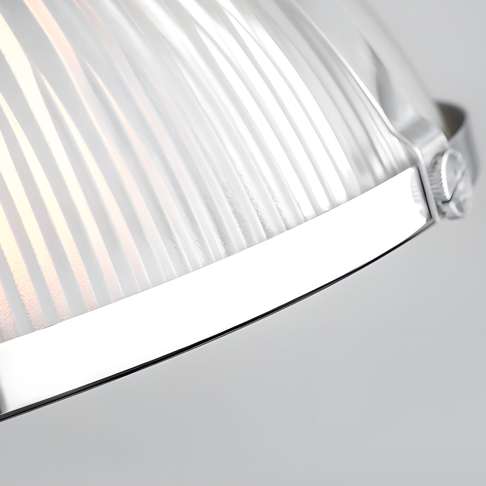 Brehn | GlimmerLux Kronleuchter - Retro gestreifter Luxus-Kronleuchter