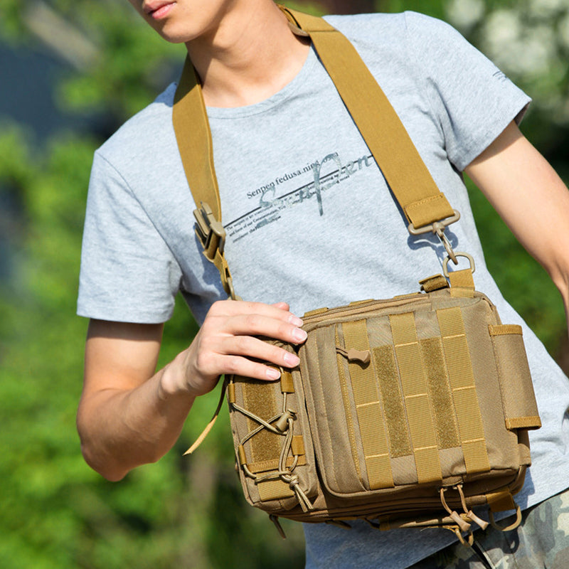 Brehn | Canvas Umhängetasche Brusttasche