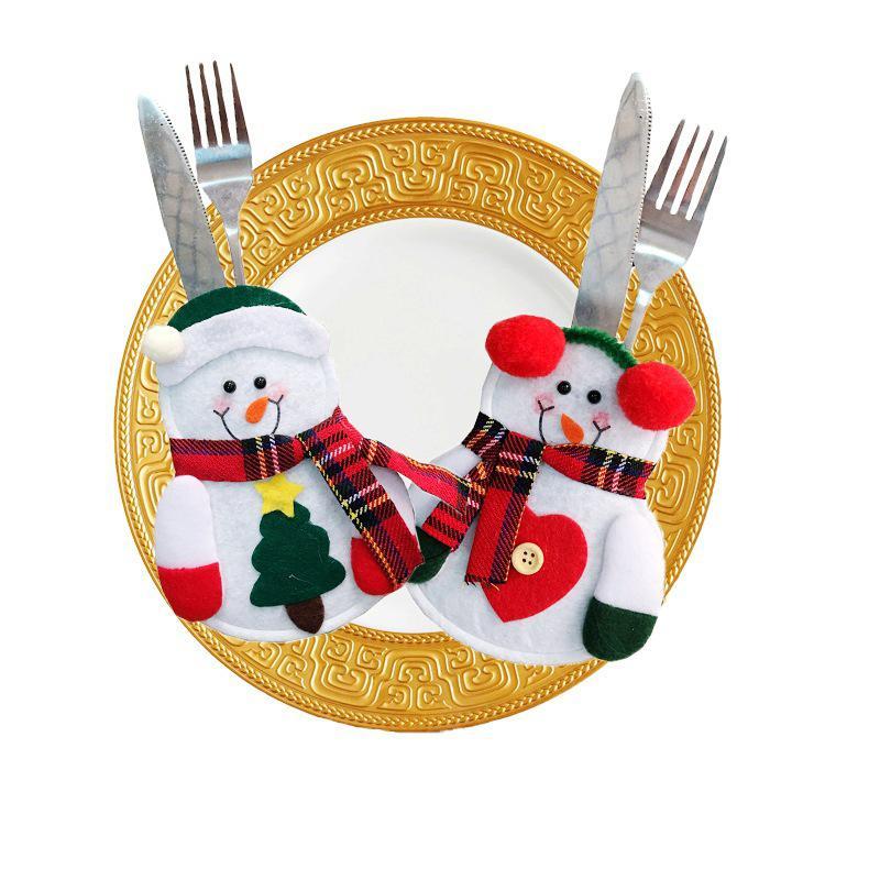 Brehn | Weihnachts Tischgedeck Halter Set (12 Stück)