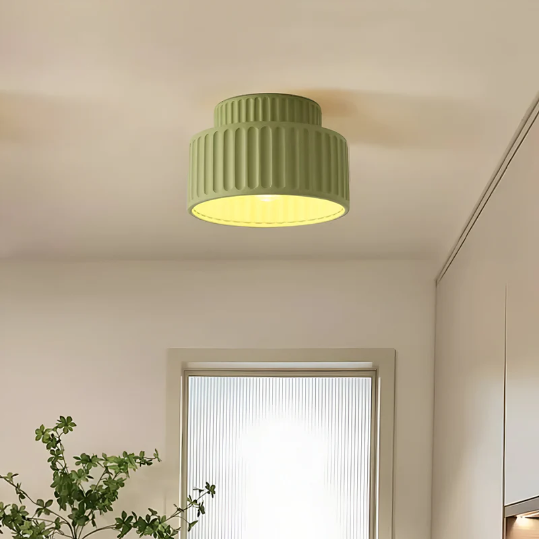 Brehn | Moderne gerippte Deckenlampe