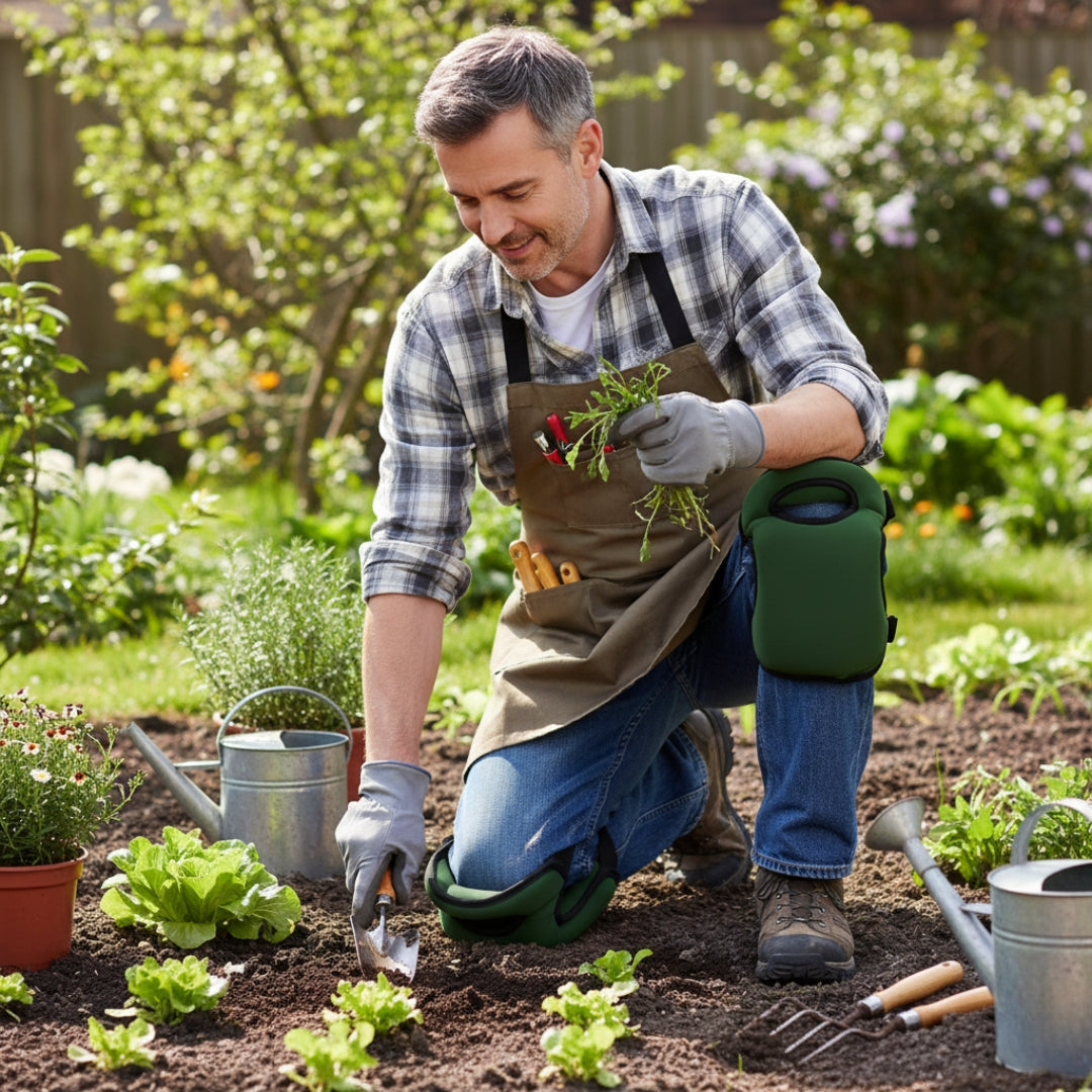 Kniebeschwerdelinderungs-Kissen – Dicke Schaumunterstützung – Schützt Gelenke & Reduziert Belastung – Gartenarbeit & DIY-Nutzung Brehn