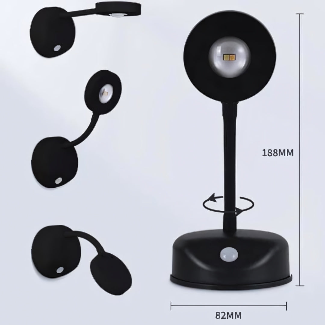 Brehn | Wireless LED-Spotlight mit Bewegungssensor - Spark360