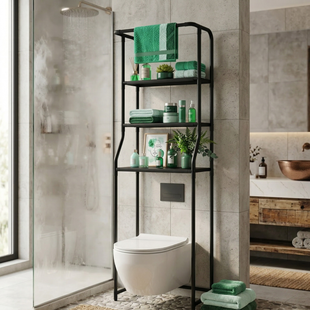 HavenRack™ 3-lagiges Toiletten-Aufbewahrungsregal | Brehn