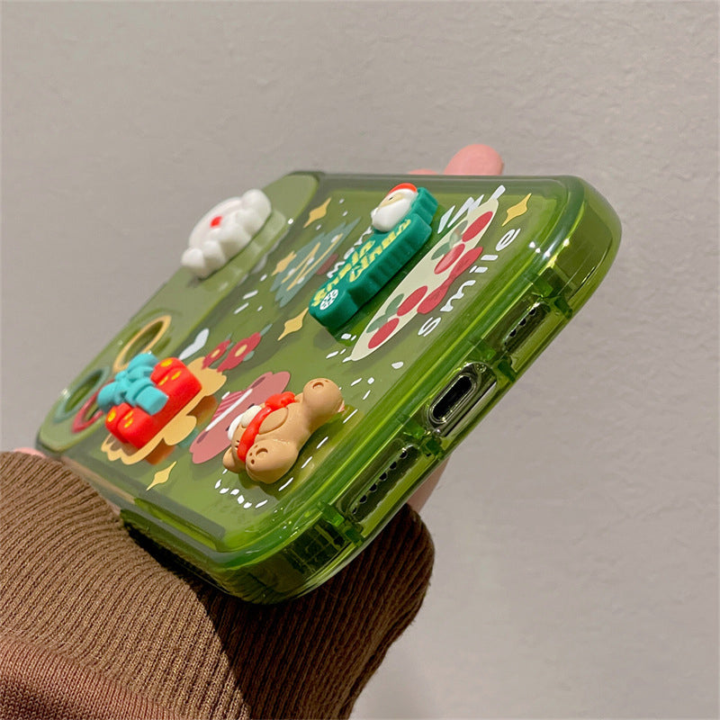 Brehn | Weihnachtsbaum-Anhänger iPhone-Hülle mit Spiegel